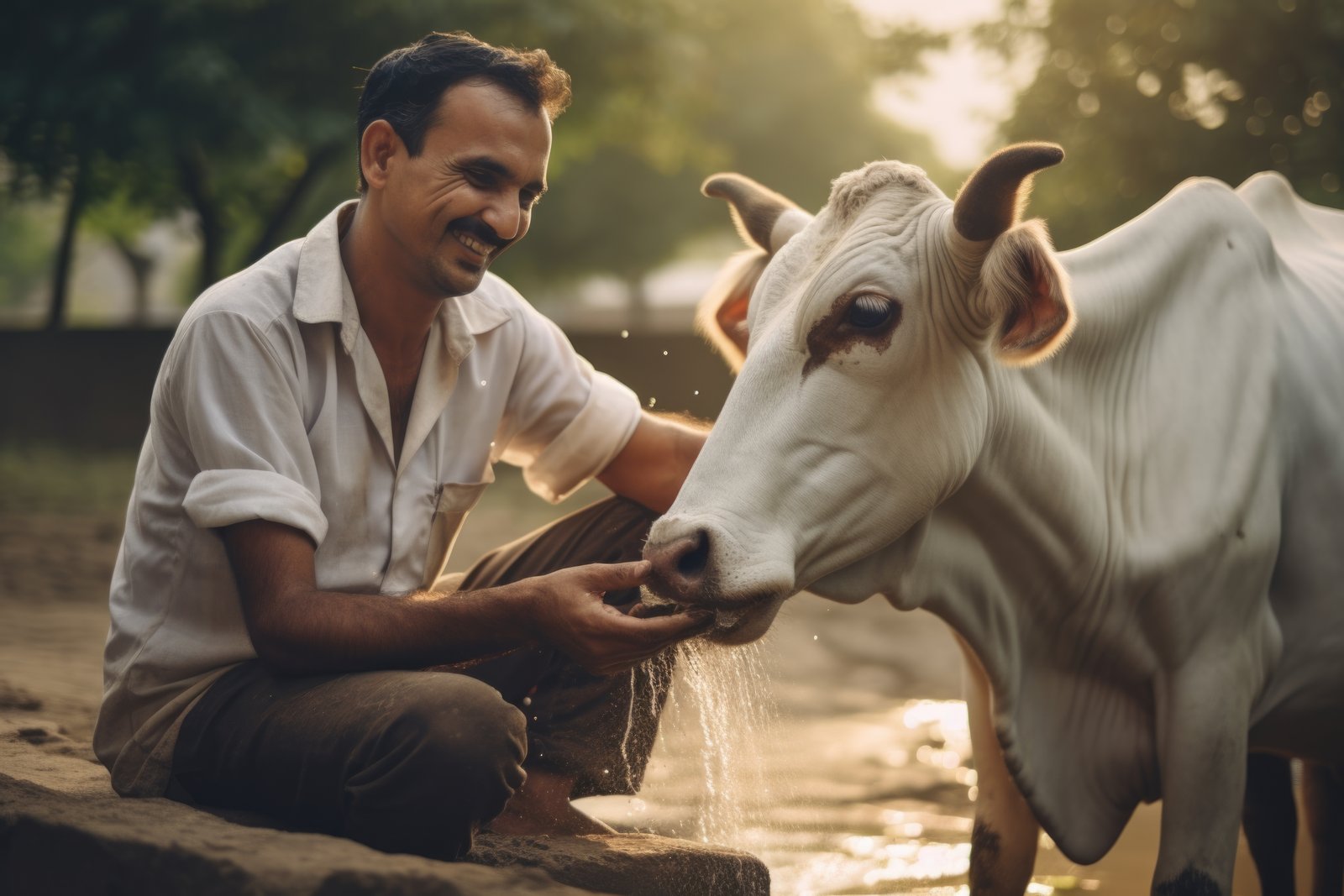 calm cows yield more milk 1